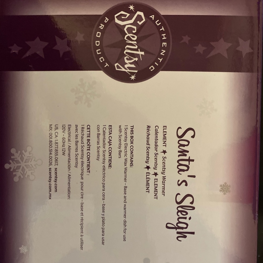 Santa’s Sleigh Scentsy